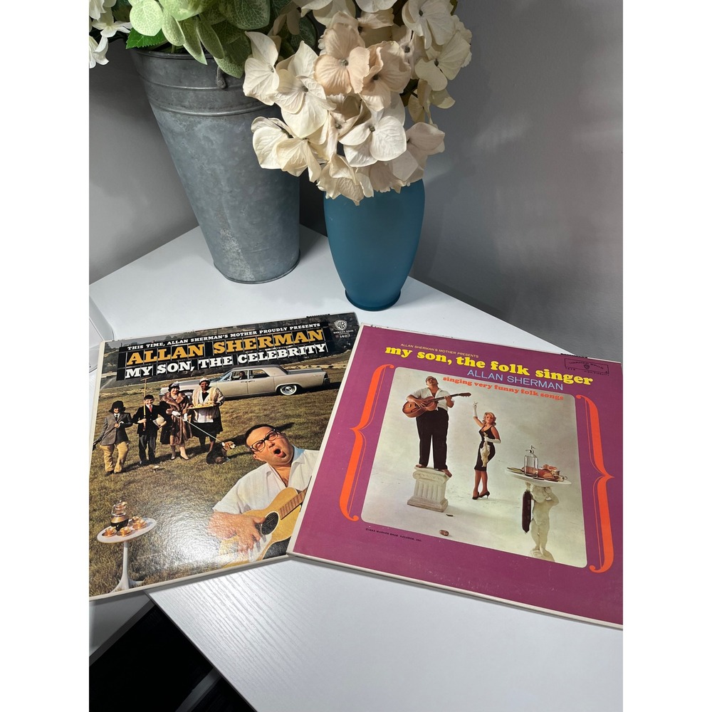 Allan Sherman My Son The Celebrity My Son The Folk Singer‎ Records Warner Bros